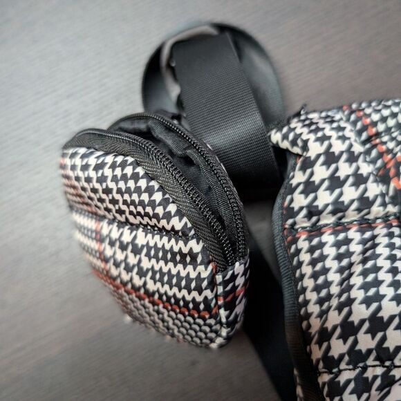 Fun Nano Puffer Herringbone Mini Tote Bag With Pouch - Picture 11 of 15